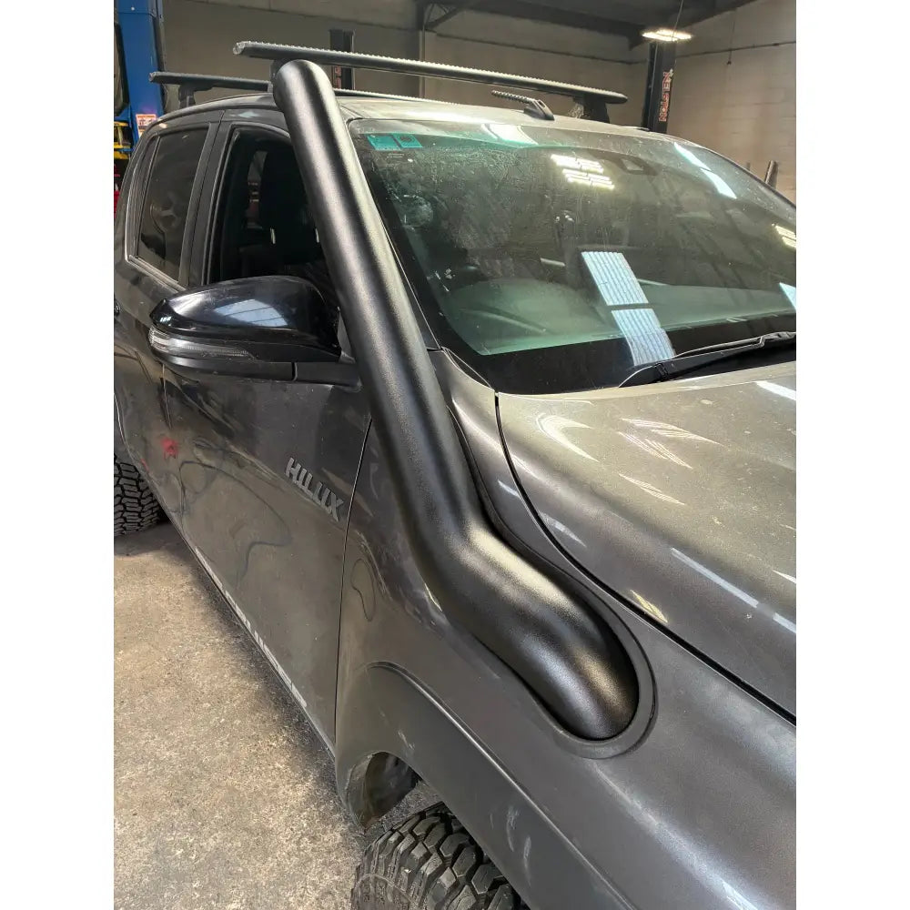 AJF FAB Toyota Hilux N80 4” Stainless Snorkel – Factory Snorkel Replacement Model