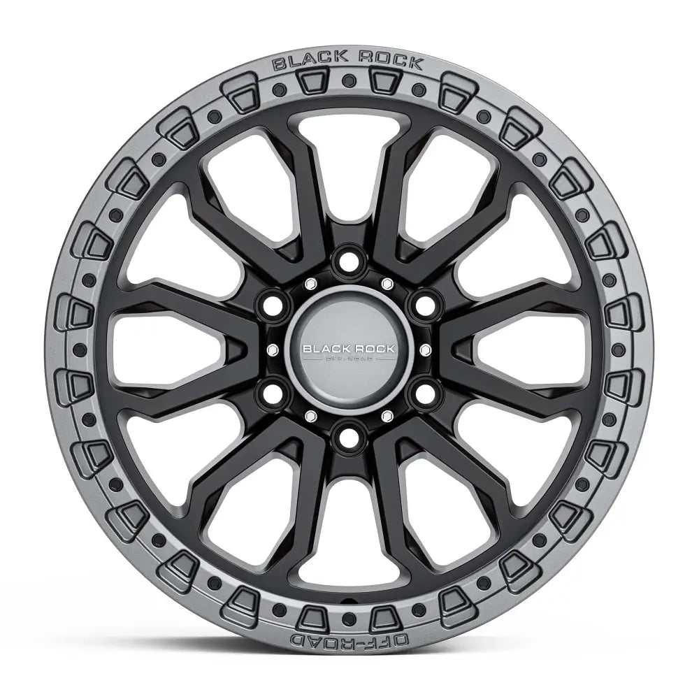 Black Rock Cobra 17 Inch 4x4 Rims