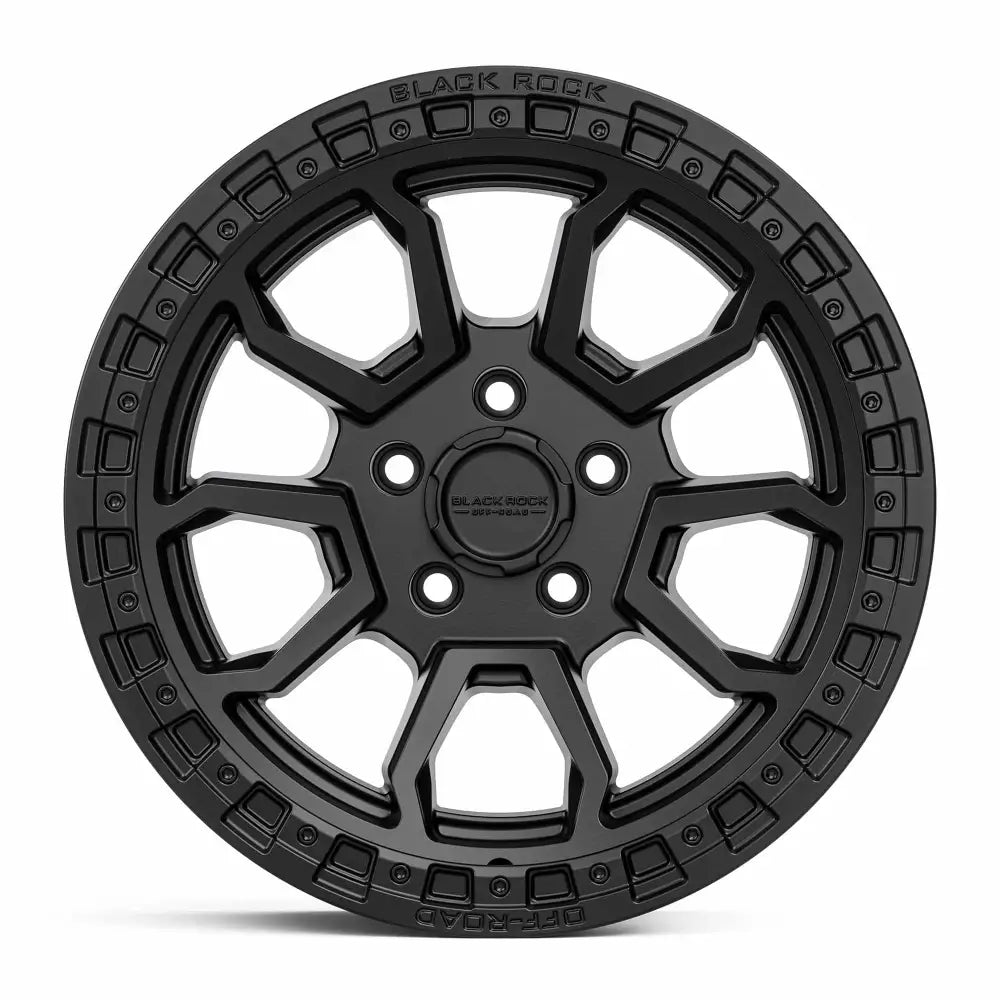 Black Rock Cobra 5S Satin Black Wheels