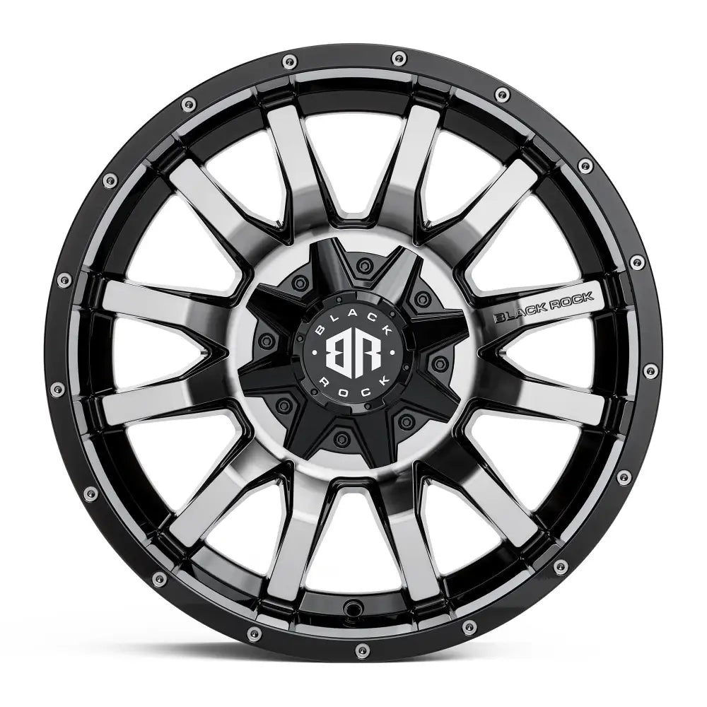 Black Rock Predator Gloss Black Tinted 20 Inch