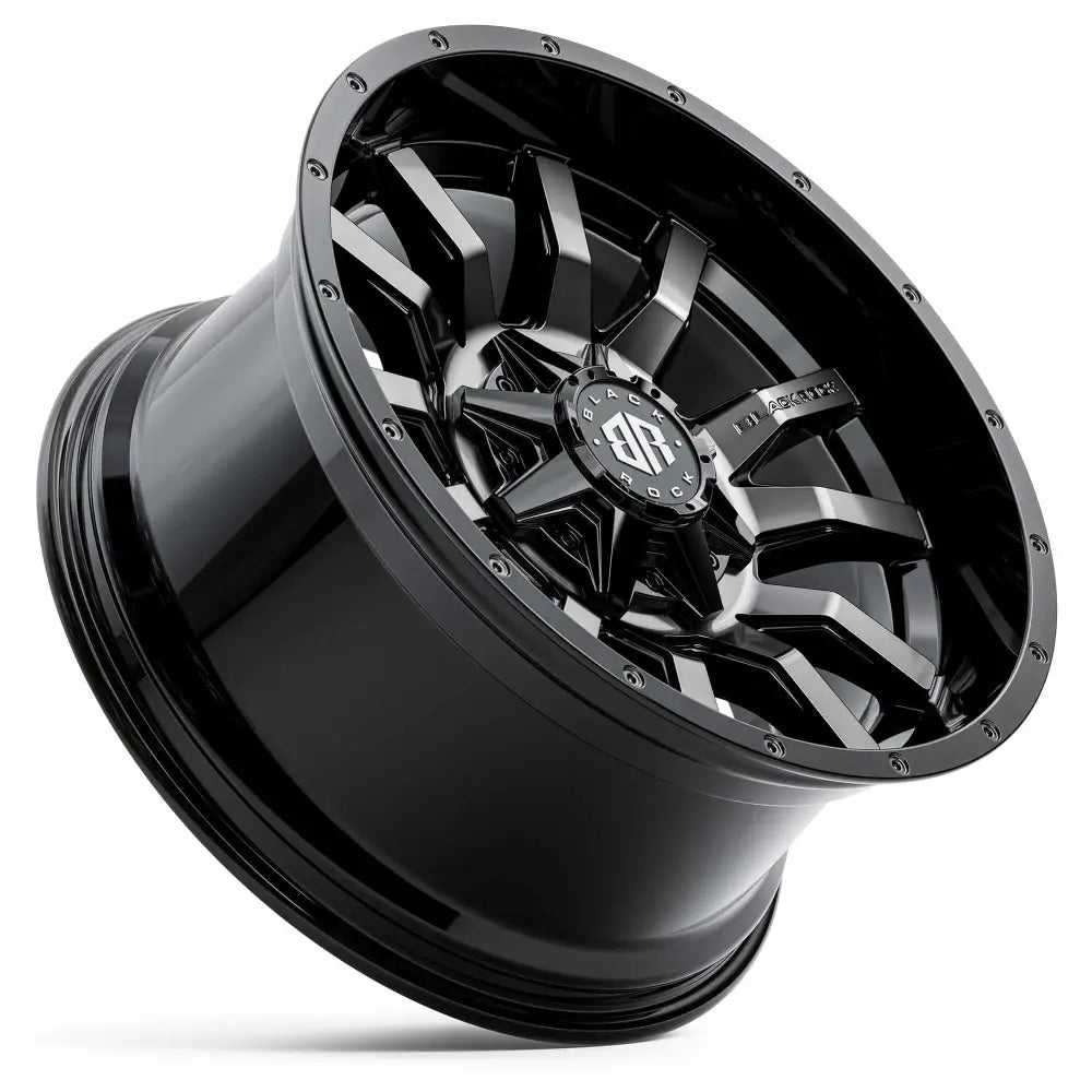 Black Rock Predator Gloss Black Tinted 20 Inch