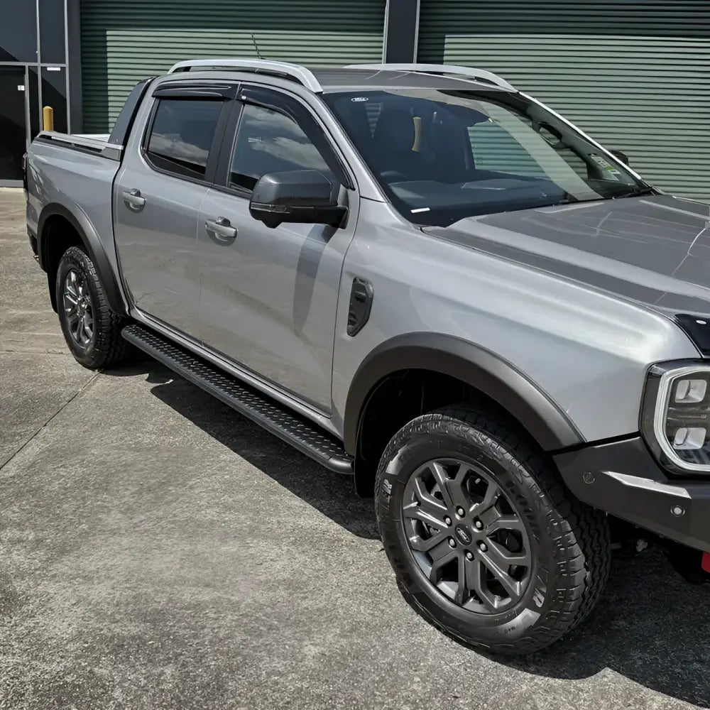 Rockarmor Steel Rockslider Side Steps To Suit Ford Ranger NEXTGEN 22 + - Side Steps