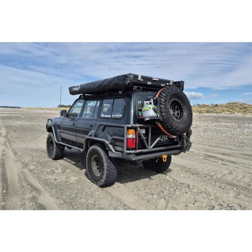 Gas Bottle Mount 4kg side full view vehicle