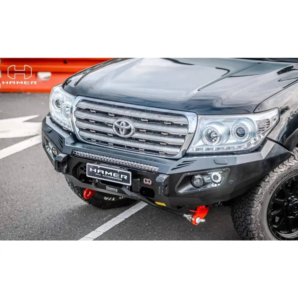 Hamer AM106 King Series Winch Bar for Toyota Landcruiser 200 Series 2010-2015