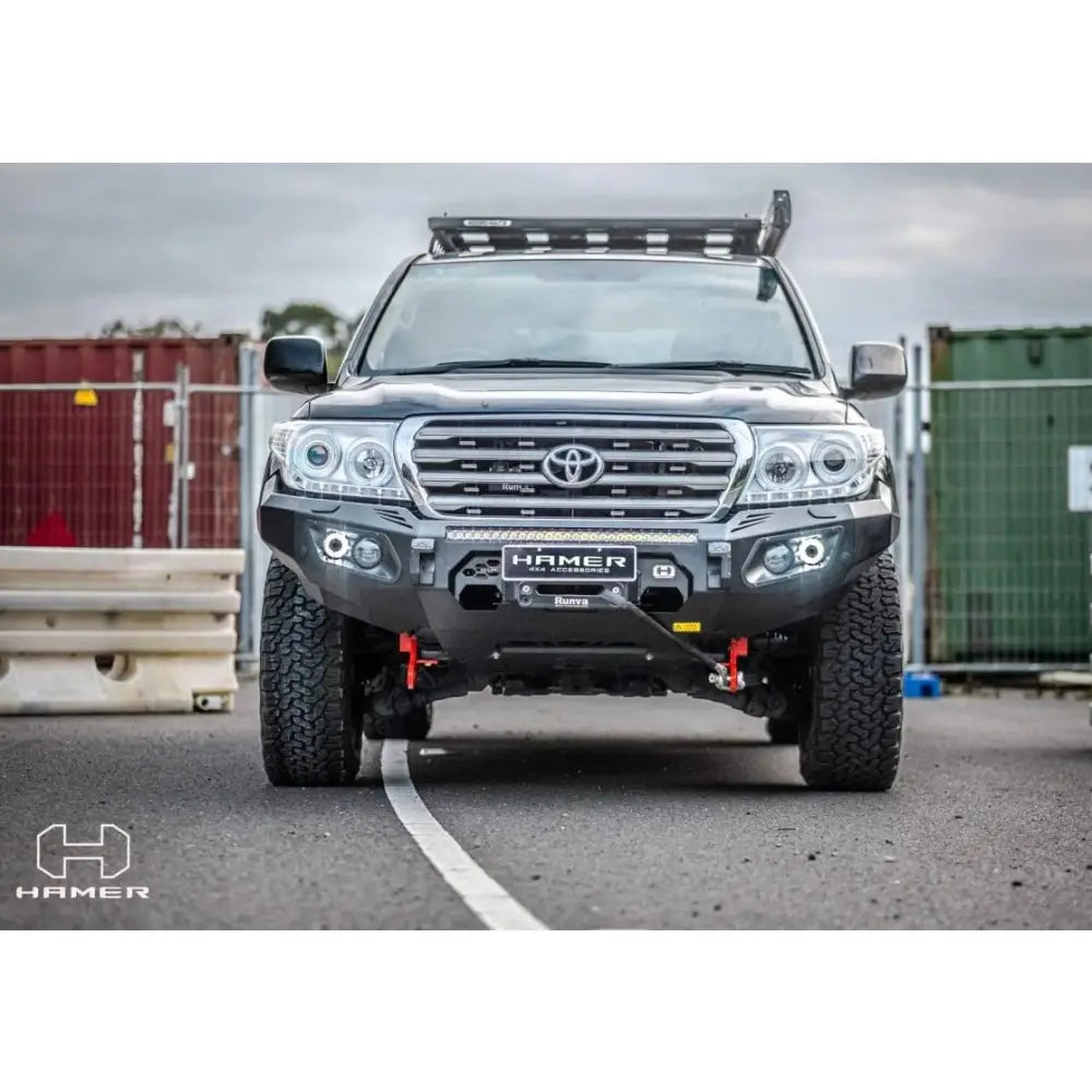 Hamer AM106 King Series Winch Bar for Toyota Landcruiser 200 Series 2010-2015