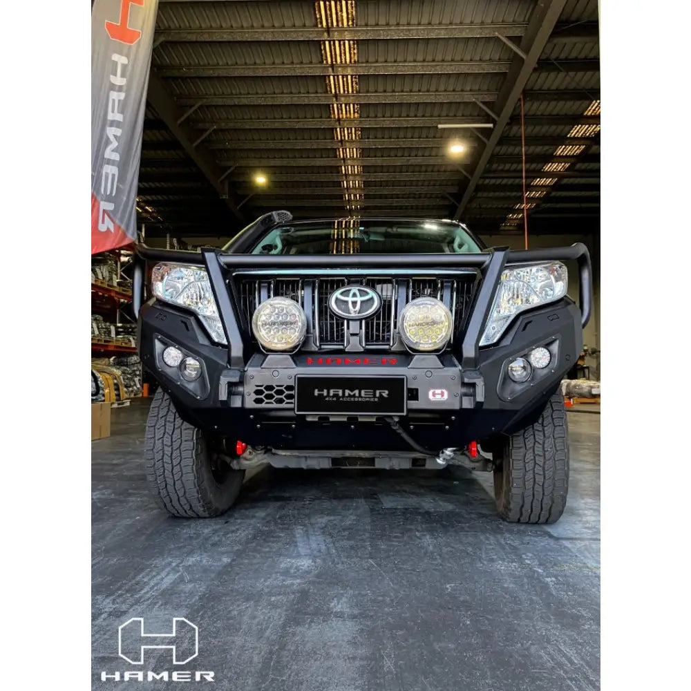 Hamer AM106-PT King Series Plus Winch Bar for Toyota Prado 150 2014-2017