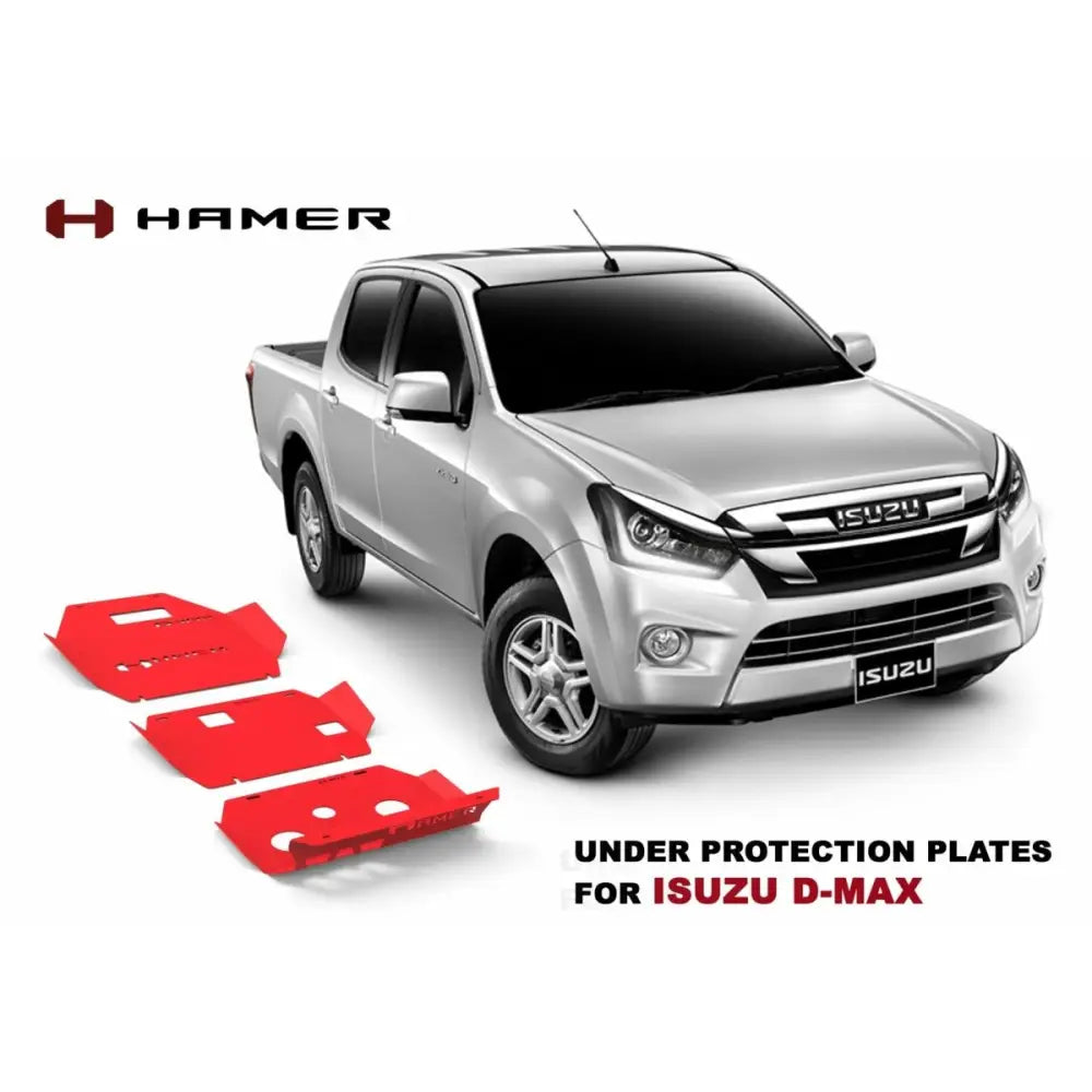 Hamer H001 3pc Underbody Kit for Isuzu Dmax 2016-2020