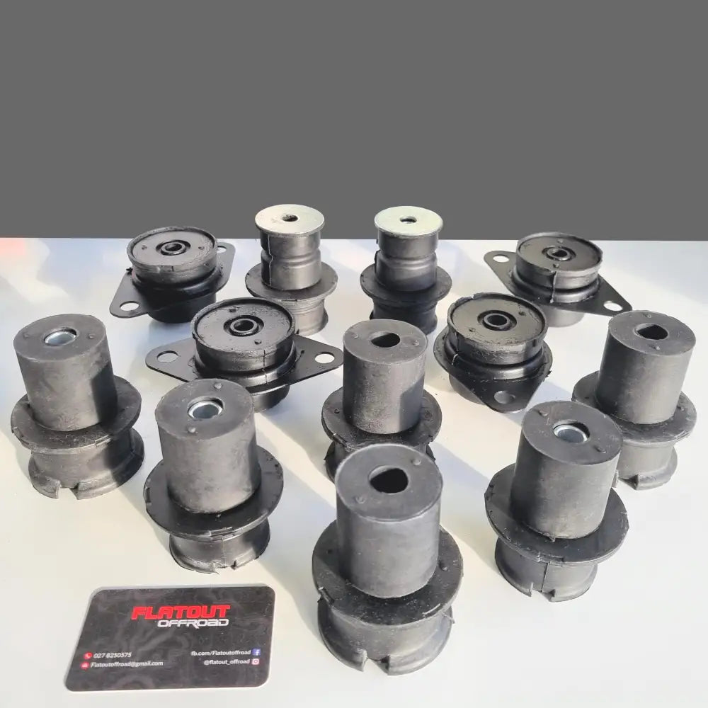 Isuzu Bighorn / Trooper Body mount bushing kit 1991 to 2002