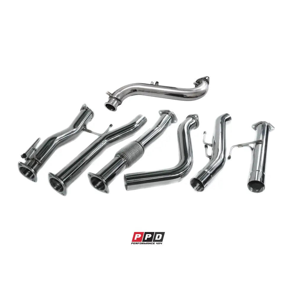 Isuzu D-MAX (2016-2021) 3L Turbo Diesel 3’’ Stainless Steel Turbo Back (DPF Delete) Exhaust - Exhaust
