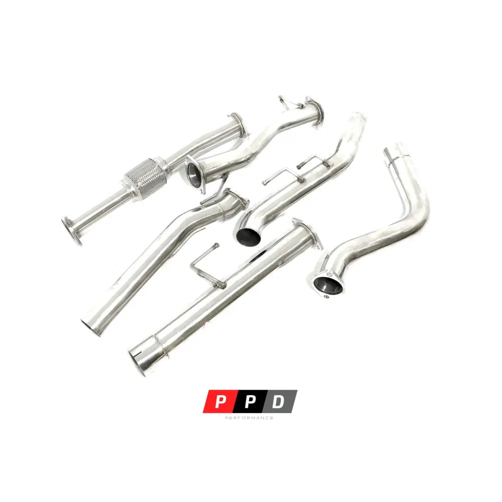 Isuzu D-MAX (2022-2025) 3L 4JJ3 Turbo Diesel 3’’ Stainless Steel DPF Back Exhaust - 4x4 Exhausts
