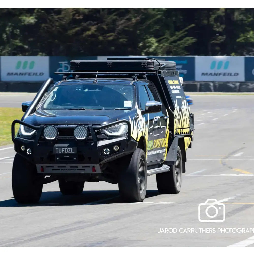 Isuzu Dmax08/2020+ (Full Bar Replacement) Rockarmor Gt Steel Hoopless Bullbar - Winch Bar