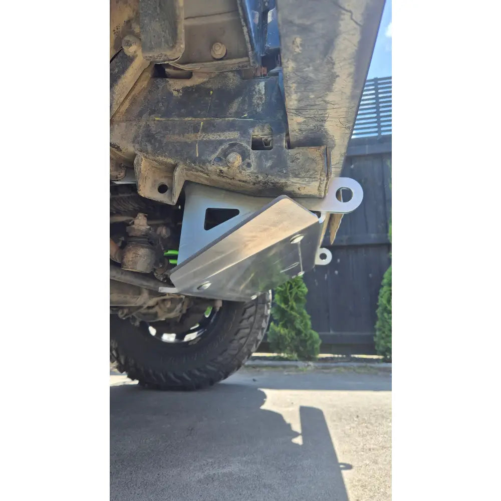 Land Rover Defender Steering Guard - Bash Plate