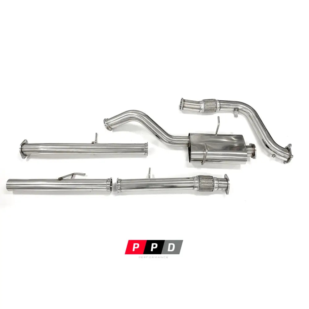 Mazda Bravo / Bounty B2500 (1996-2006) 2.5L 3’’ Stainless Steel Turbo Back Exhaust - Exhaust