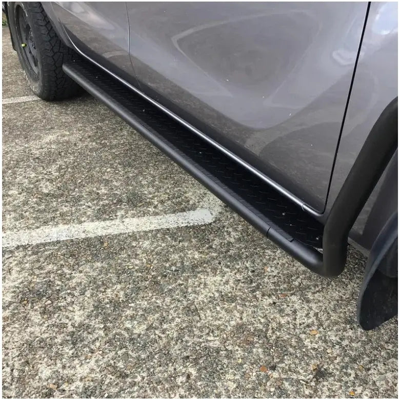 Rockarmor Steel Rockslider Side Steps To Suit Mazda Bt50 Dual Cab/Extra Cab 2012-2020 - Side Steps