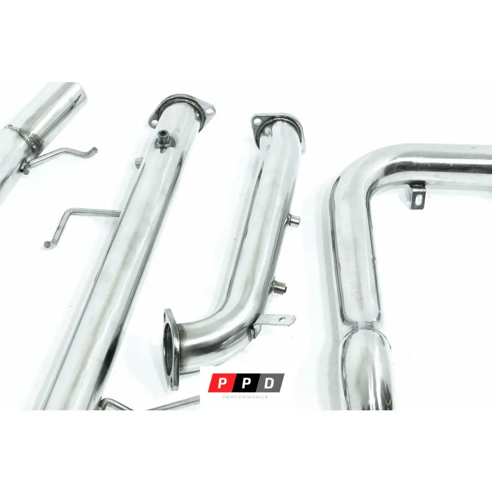 Mitsubishi Pajero (2006-2021) NS NT NW NX 3.2L TD (DPF MODELS) - 3’’ Stainless Steel Turbo Back Exhaust - Exhaust