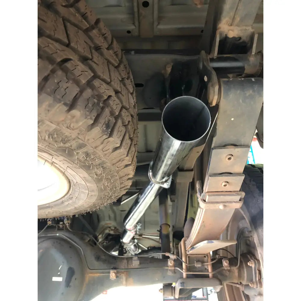 Mitsubishi Triton (2010-2015) MN 2.5 TD - 3’’ Stainless Steel Turbo Back Exhaust - Exhaust