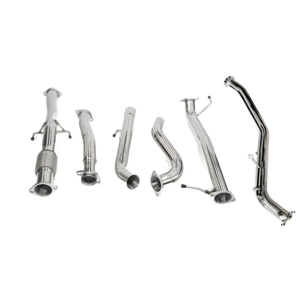 Mitsubishi Triton (2015+) MQ & MR TD Stainless DPF-Delete turbo-back exhaust - 4x4 Exhausts