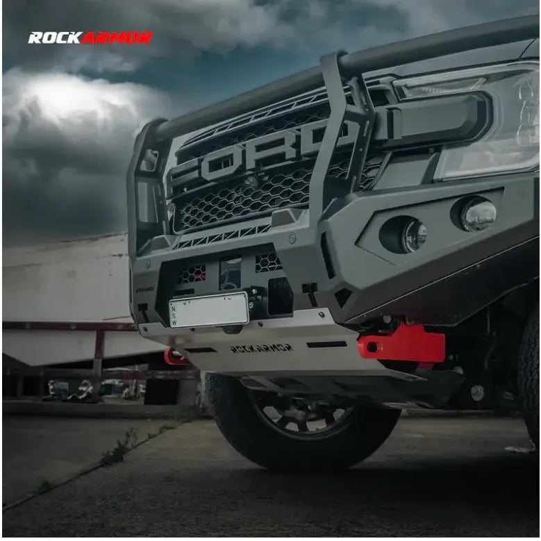 Rockarmor Gt Steel Hoop Bullbar Combo - Next Gen Ford Ranger 22 + - Winch Bar Combo