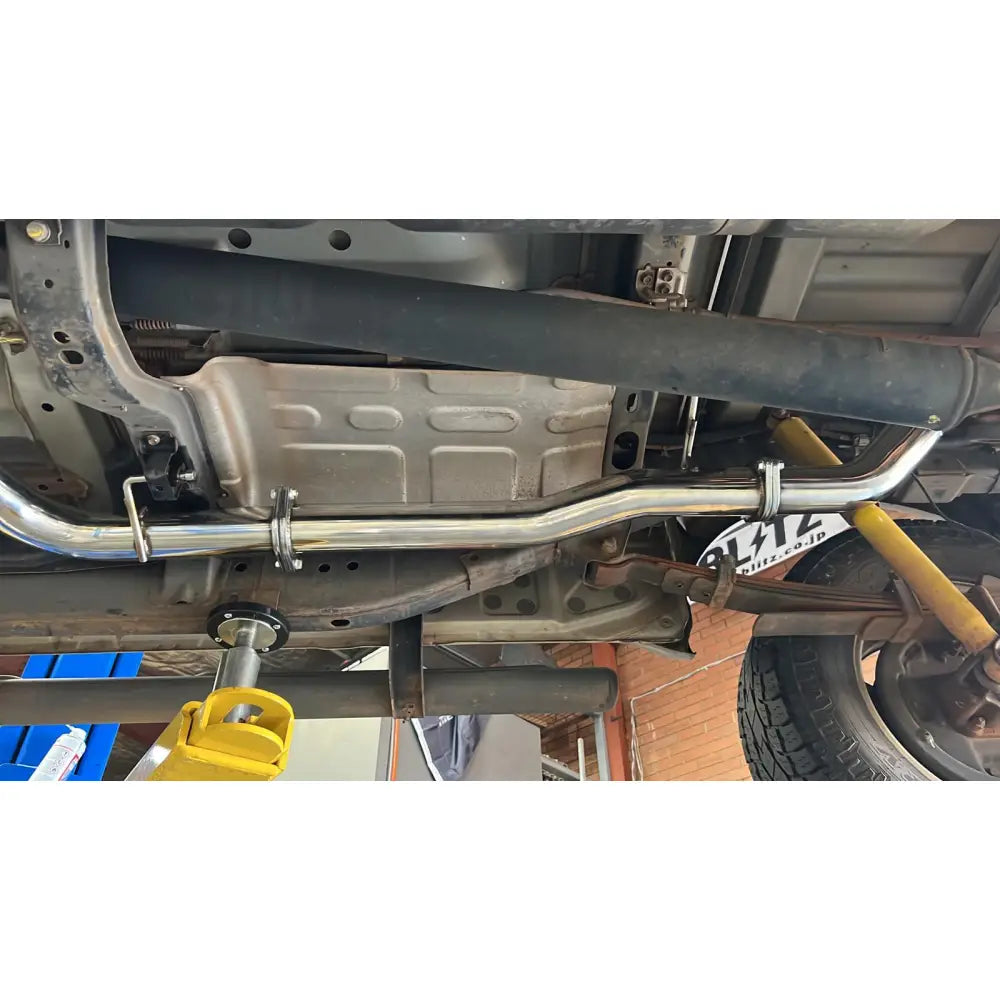 Nissan Navara (2007+) D40 TD 3’’ Stainless Steel Exhaust System - None / No Muffler (Straight Through) - Exhaust