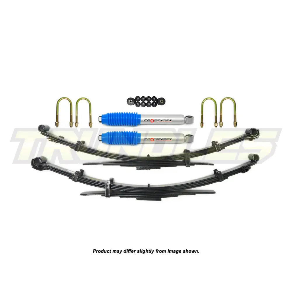 Profender Gas Rear Lift Kit to suit Nissan Navara D23 NP300 2014-Onwards (Leaf Rear)
