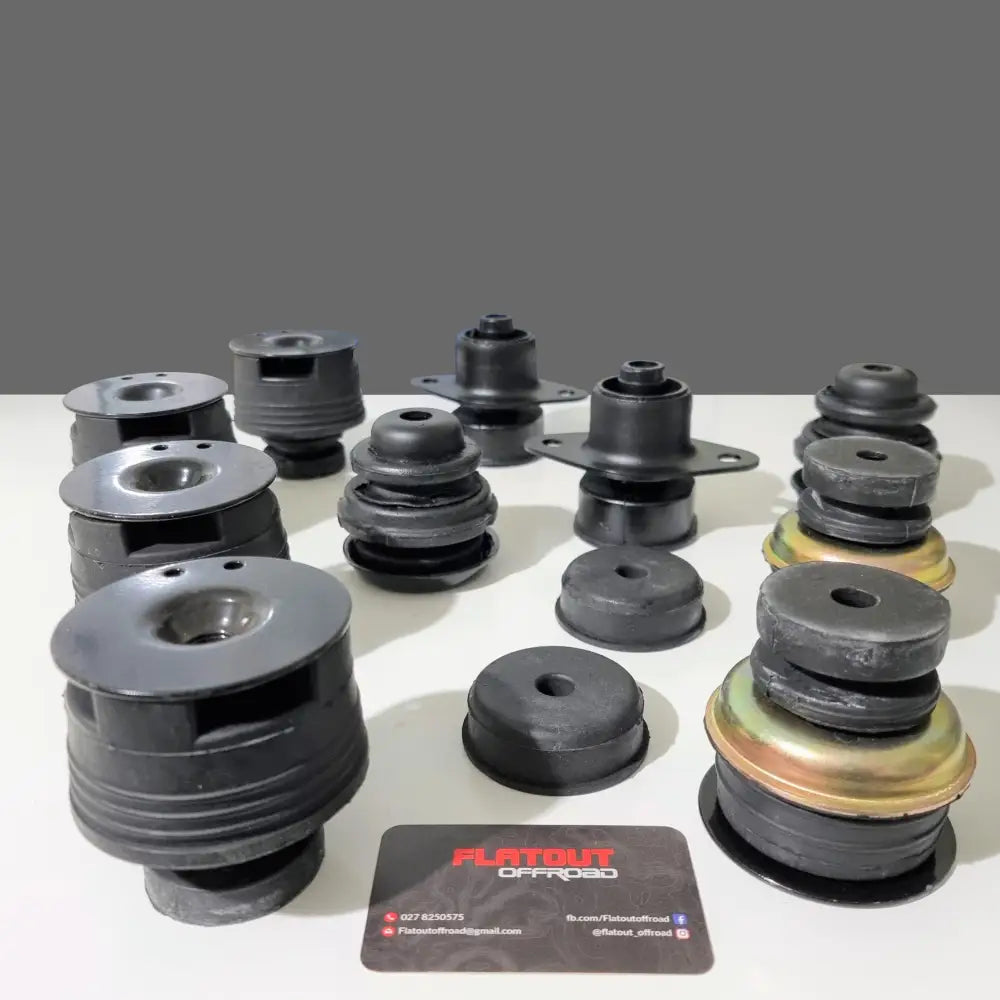 Nissan Patrol Y61 GU Body mount bushing kit 1997 - 2016 - Body bushing kit