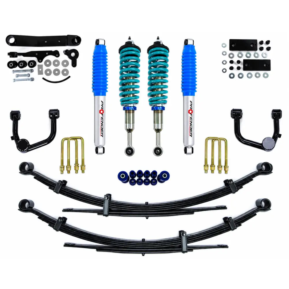 Profender 75mm MG Height Adjustable Lift Kit to suit Toyota Hilux N80 GUN126 2016-25 - Lift Kit