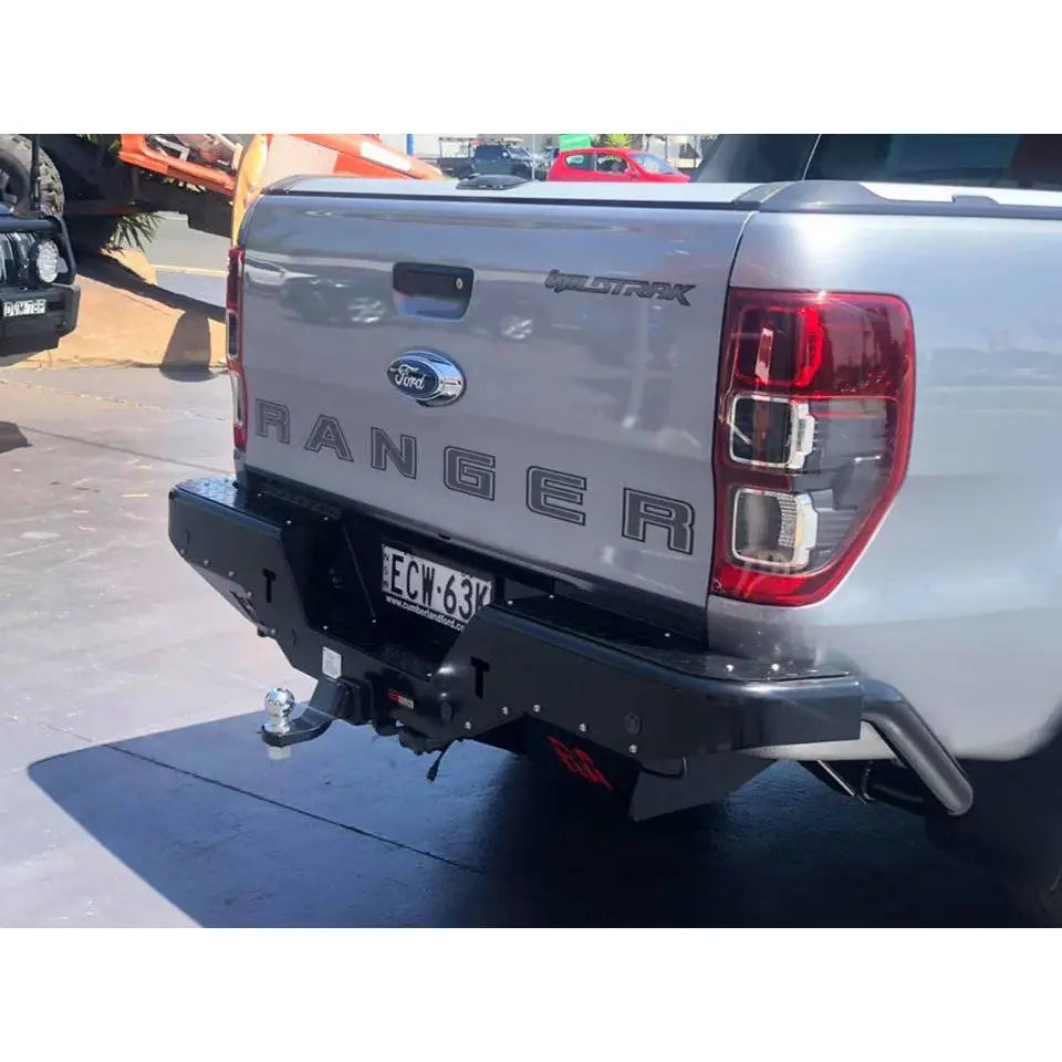 Rockamor Elite Steel Rear Step / Towbar - Ford Ranger Wildtrack 2012-2020