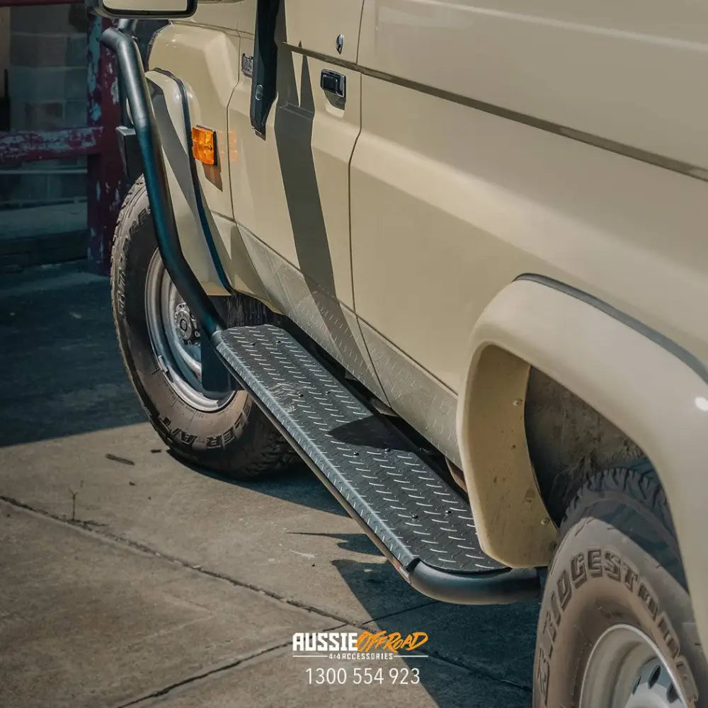 Rockarmor Brushbars - Toyota Troopy Carrier / Lancrusier Fj75/76/78/79 Suits Priemum Bullbar