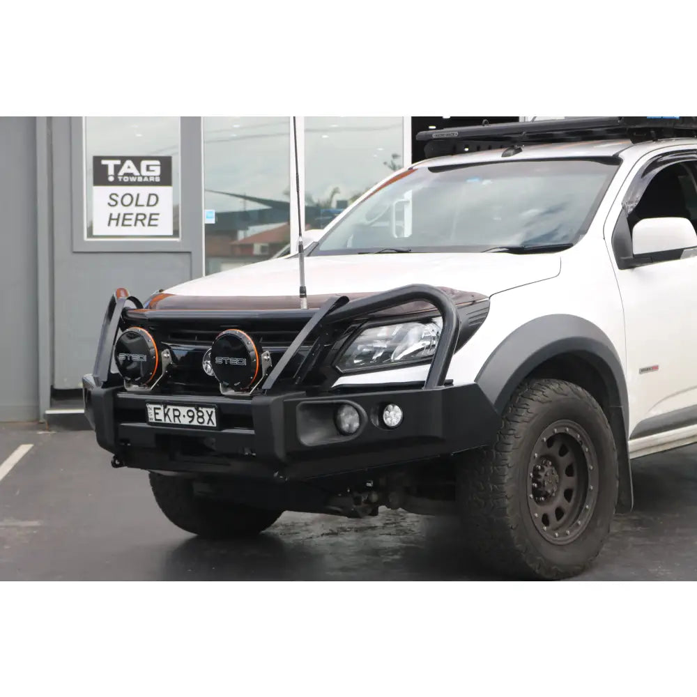 Rockarmor Elite Bullbar Frontal Combo To Suit Holden Colorado 2012-2020 - Winch Bar Combo