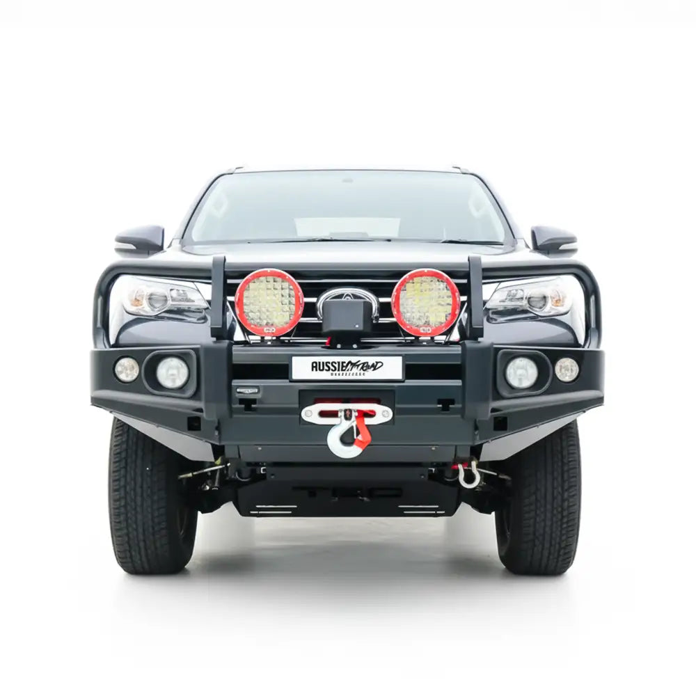 Rockarmor Elite Hoop Steel Bullbar - Toyota Fortuner 2015 -2019