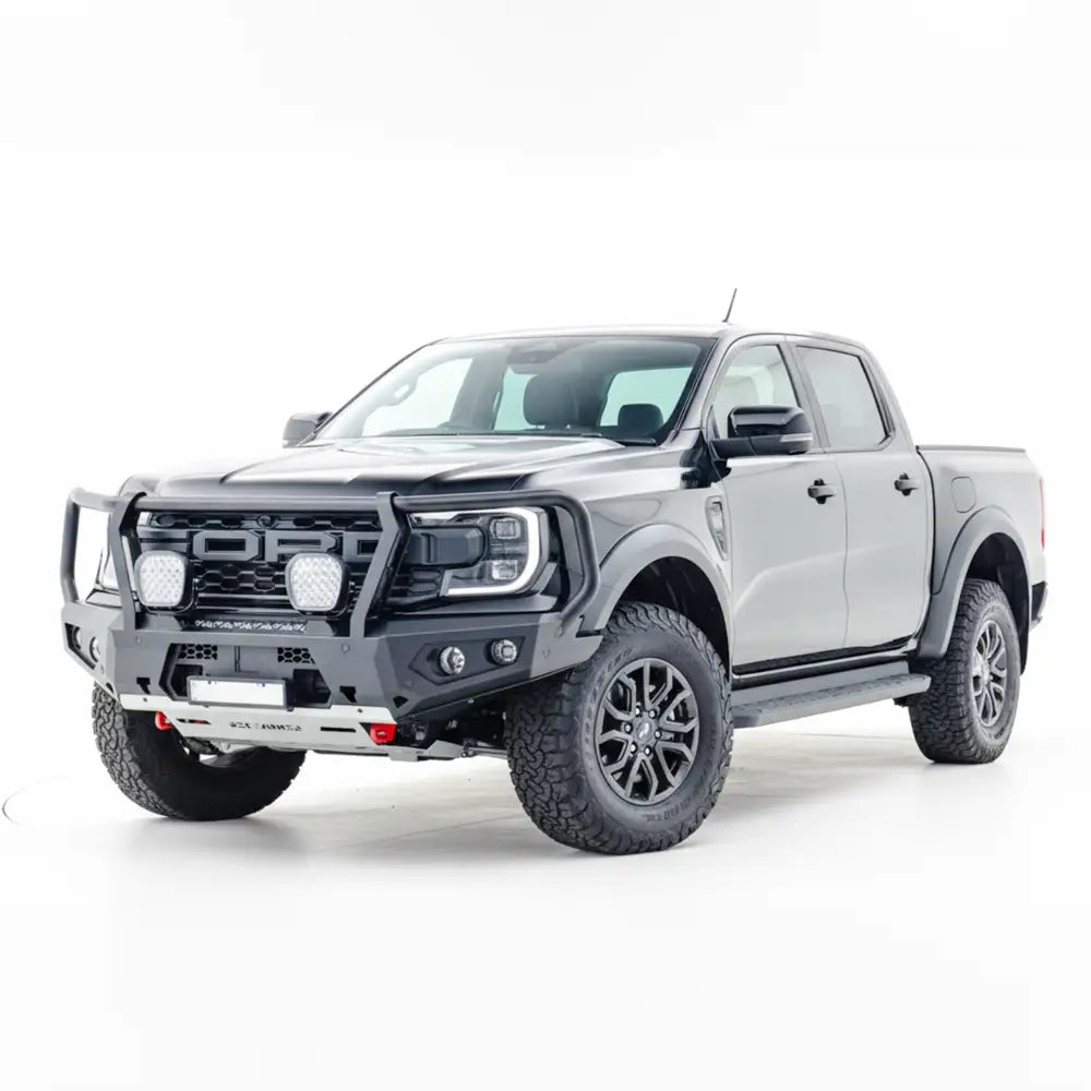 Rockarmor Gt Hoop Steel Bullbar Combo Pack - Ford Ranger Raptor Next Gen 2023-2024 - Winch Bar Combo