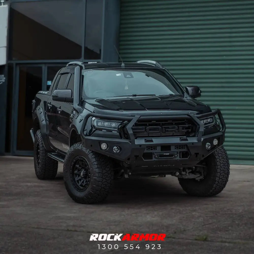 Rockarmor Gt Hoop Steel Bullbar - Ford Ranger Wildtrak (Px 2 & Px 3) (Full Bar Replacement) - Winch Bar