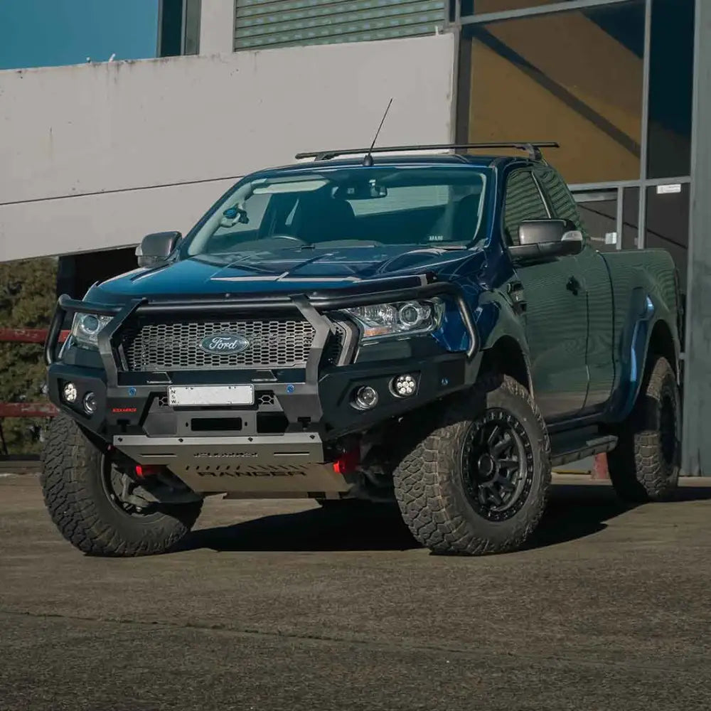 Rockarmor Gt Hoop Steel Bullbar - Ford Ranger Wildtrak (Px 2 & Px 3) (Full Bar Replacement) - Winch Bar