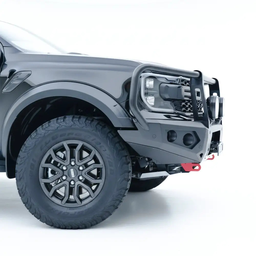 Rockarmor Gt Hoop Steel Bullbar - Ranger Raptor Next Gen 2023 to Current (Full Bar Replacement) - Winch Bar