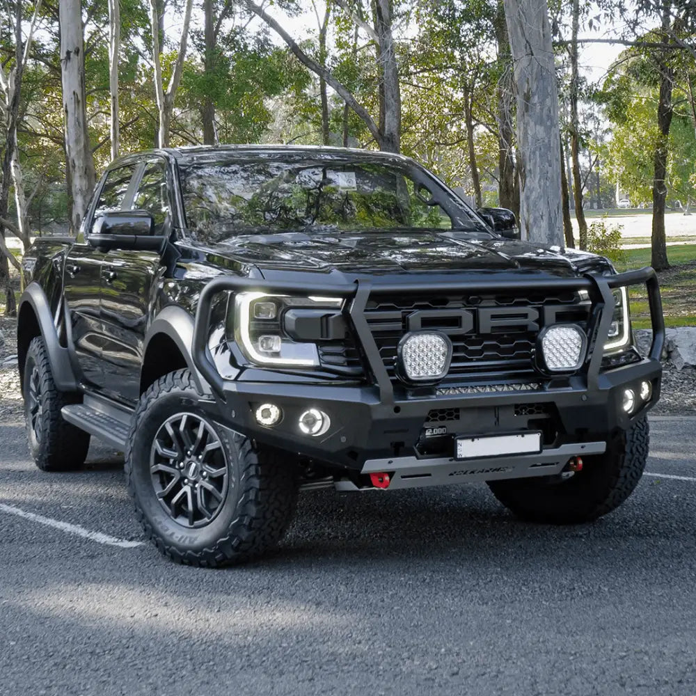 Rockarmor Gt Hoop Steel Bullbar - Ranger Raptor Next Gen 2023 to Current (Full Bar Replacement) - Winch Bar
