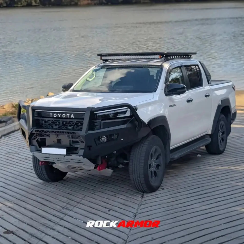Rockarmor GT Hoop Steel Bullbar - Toyota Hilux N90 2026+ (Full Bar Replacement) - Winch Bar