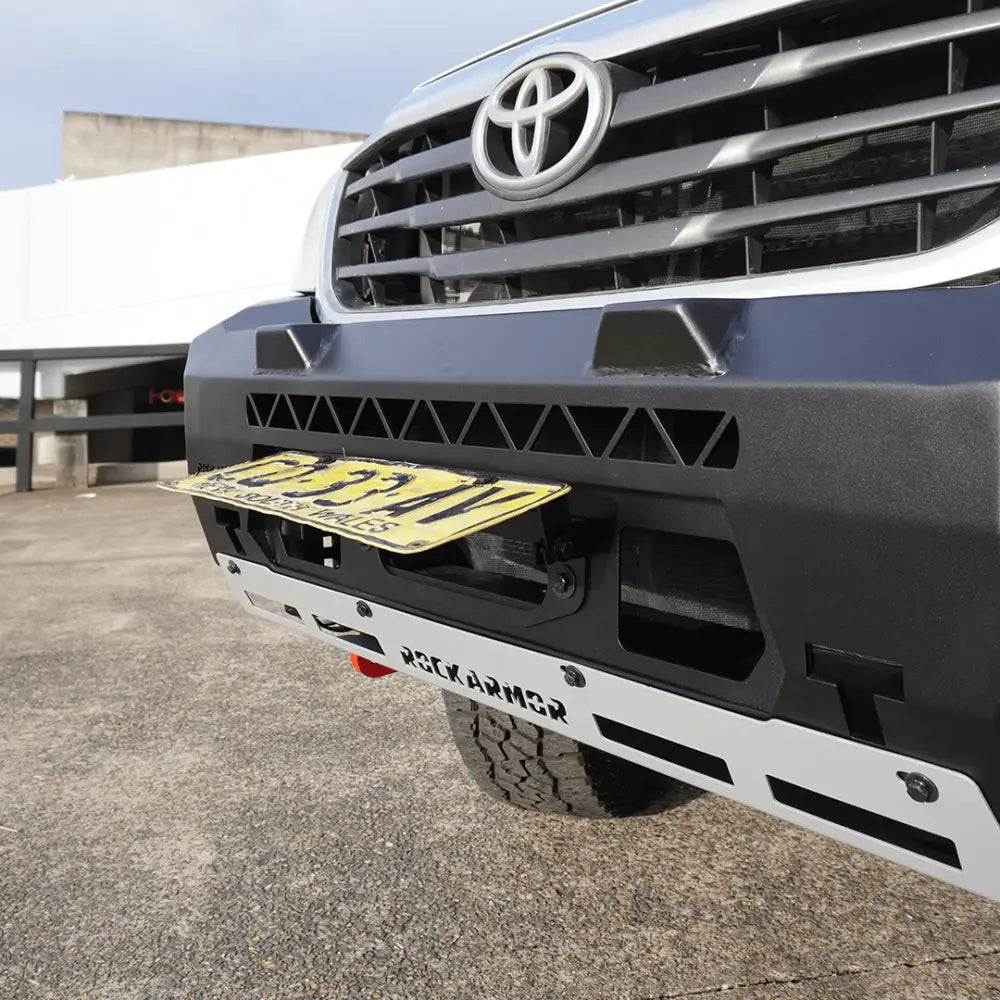Rockarmor Gt Hoopless Bullbar Frontal Combo - Toyota Hilux N70 2005-2011 - Winch Bar Combo