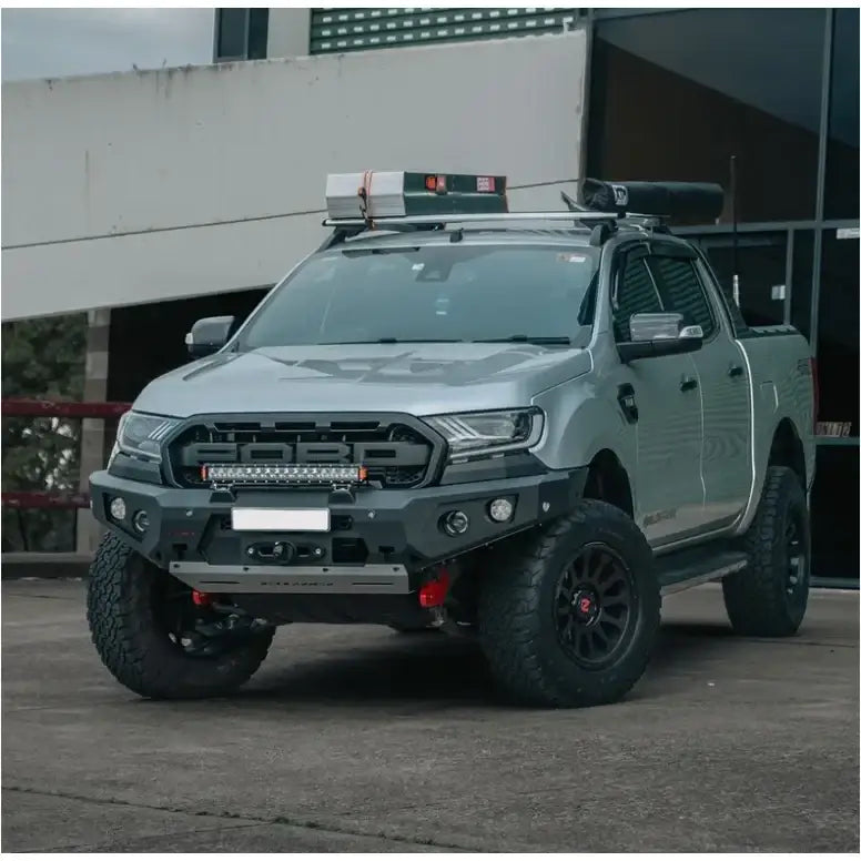 Rockarmor Gt Hoopless Steel Bullbar Combo Ford Everest Ua1 & Ua2 2015-2022 - Winch Bar