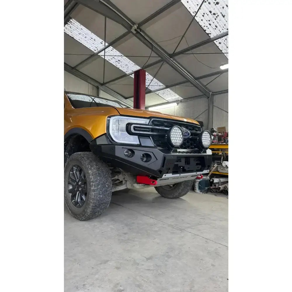 Rockarmor Gt Hoopless Steel Bullbar Combo Package - Next Gen Ford Ranger