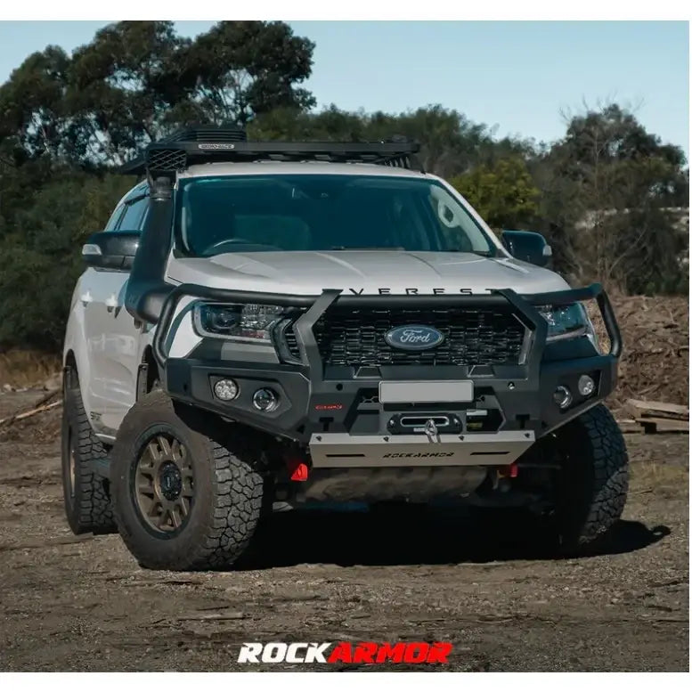 Next Gen Ford Everest Rockarmor GT Hoopless Bullbar Lift Combo