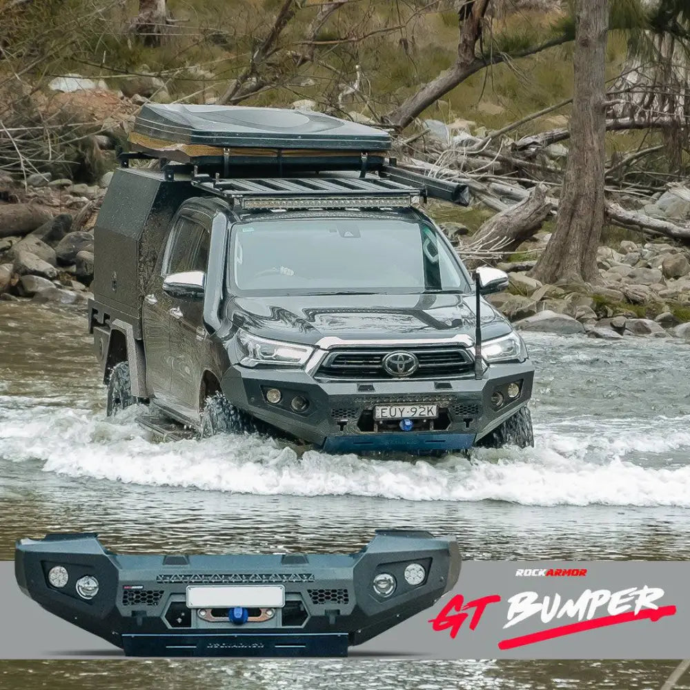 Rockarmor GT Hoopless Bullbar - Toyota Hilux 2020 to Current