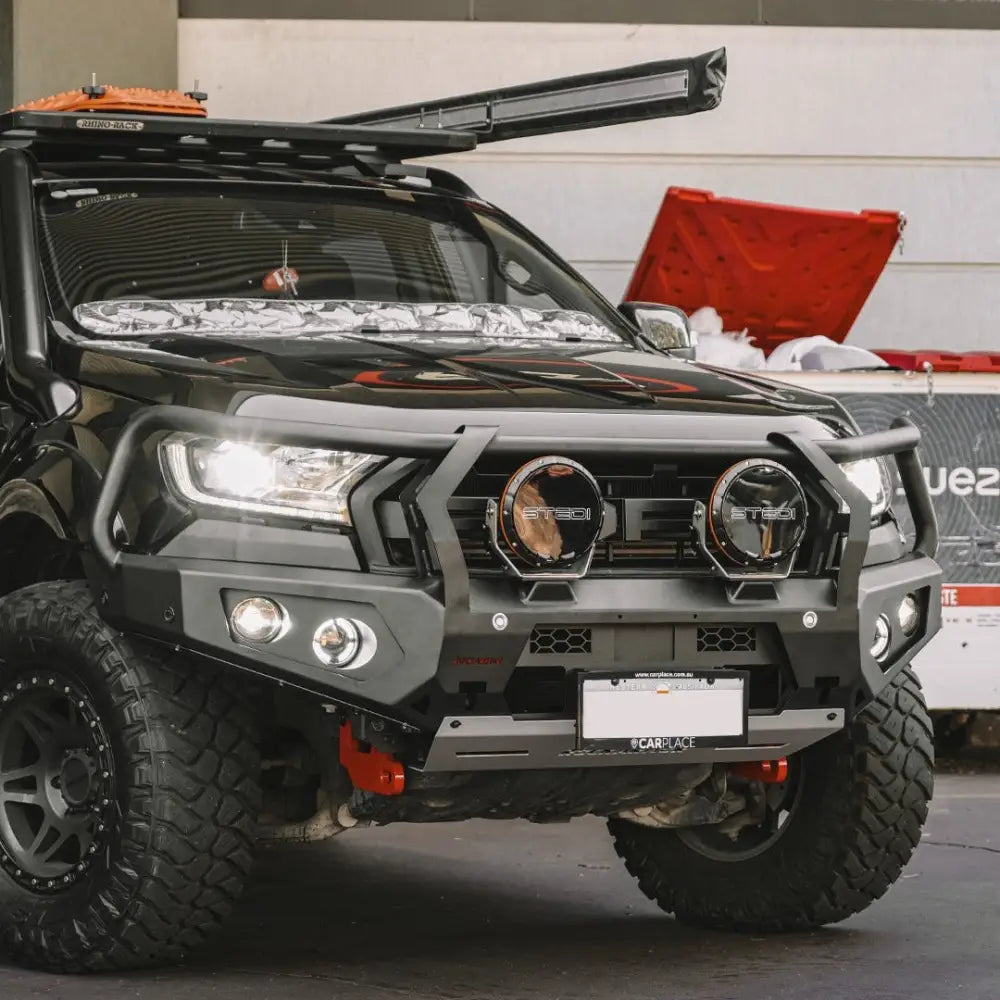 Rockarmor Gt Steel Hoop Bullbar Combo Pack - Ford Ranger PX2 & 3 - Winch Bar Combo