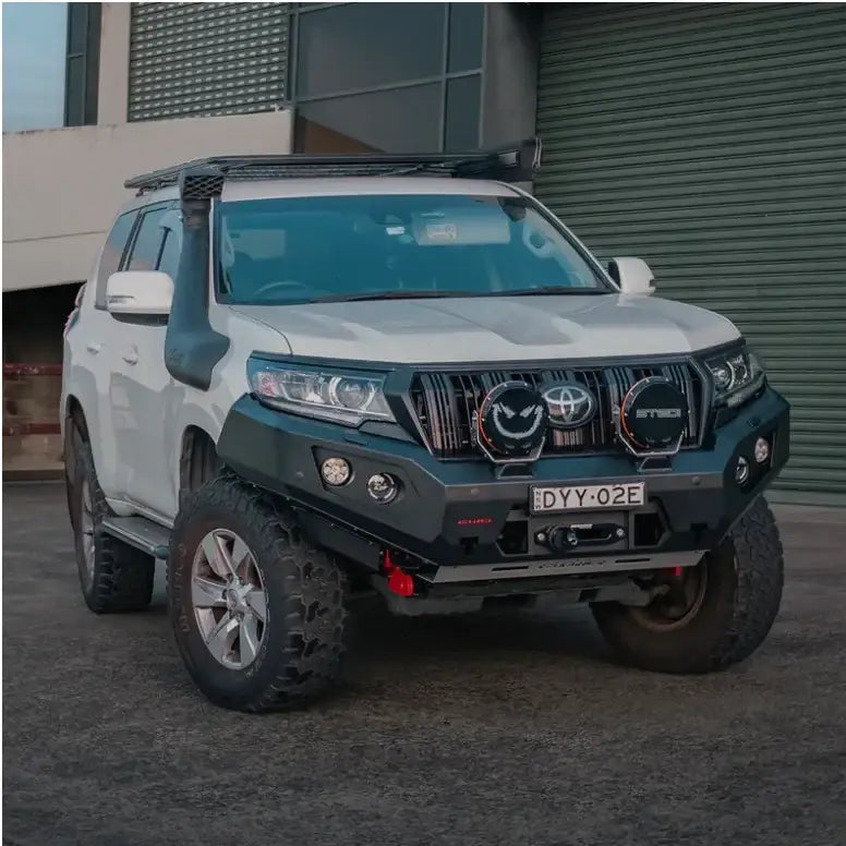 Rockarmor Gt Steel Hoopless Bullbar Combo - Toyota Prado 150 11/2017-Current - Winch Bar Combo