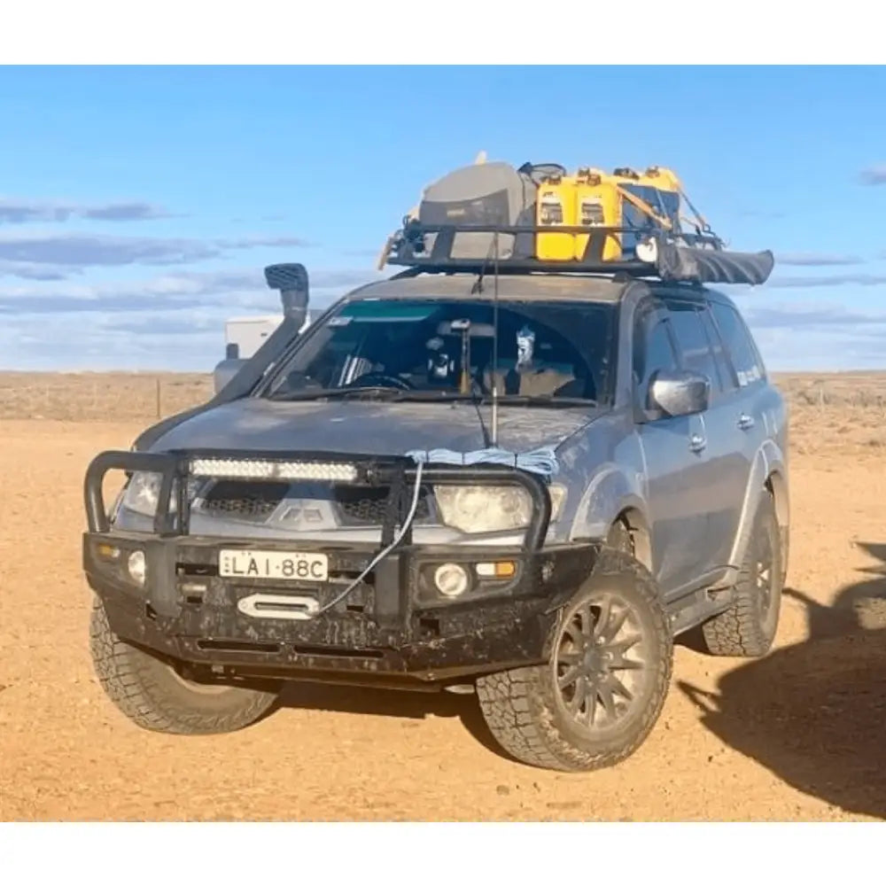 Rockarmor Premium Steel Bullbar - Mitsubishii Triton Challanger Pb / Pc 2009-2015 (Bumper Cut)