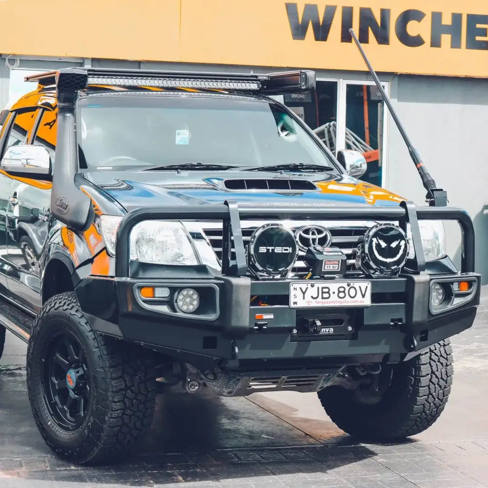 Rockarmor Premium Bullbar Frontal Combo To Suit Toyota Hilux 2011-2015 - Winch Bar Combo