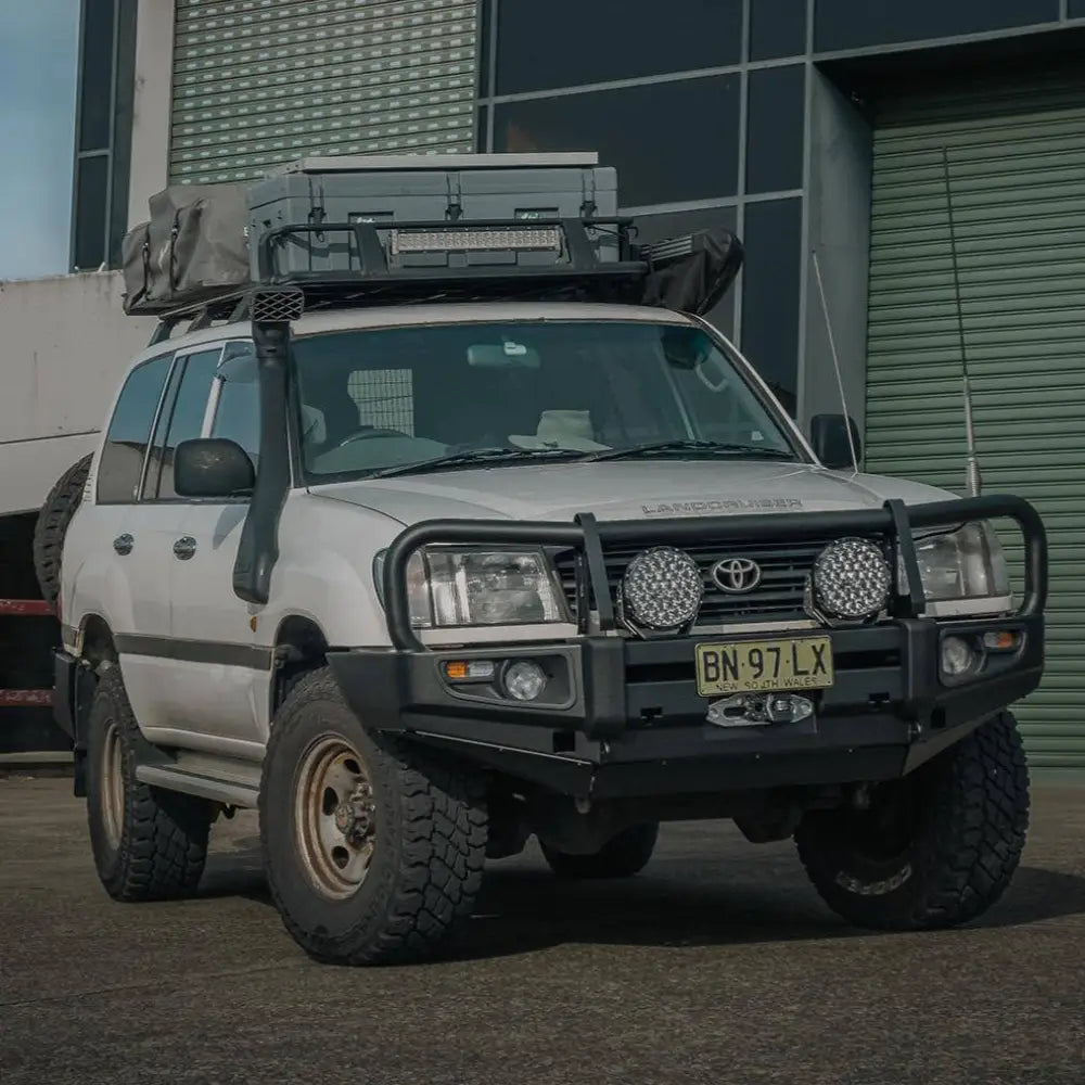 Rockarmor Premium Steel Bullbar - Toyota Landcruiser Fj105 1998-2002 (Live Axle)(Full Bar Replacement)