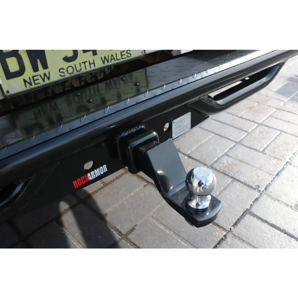 Rockarmor Premium Steel Rear Step / Towbar - Toyota Hilux N70 2005 - Early 2015 (Tub Rear)