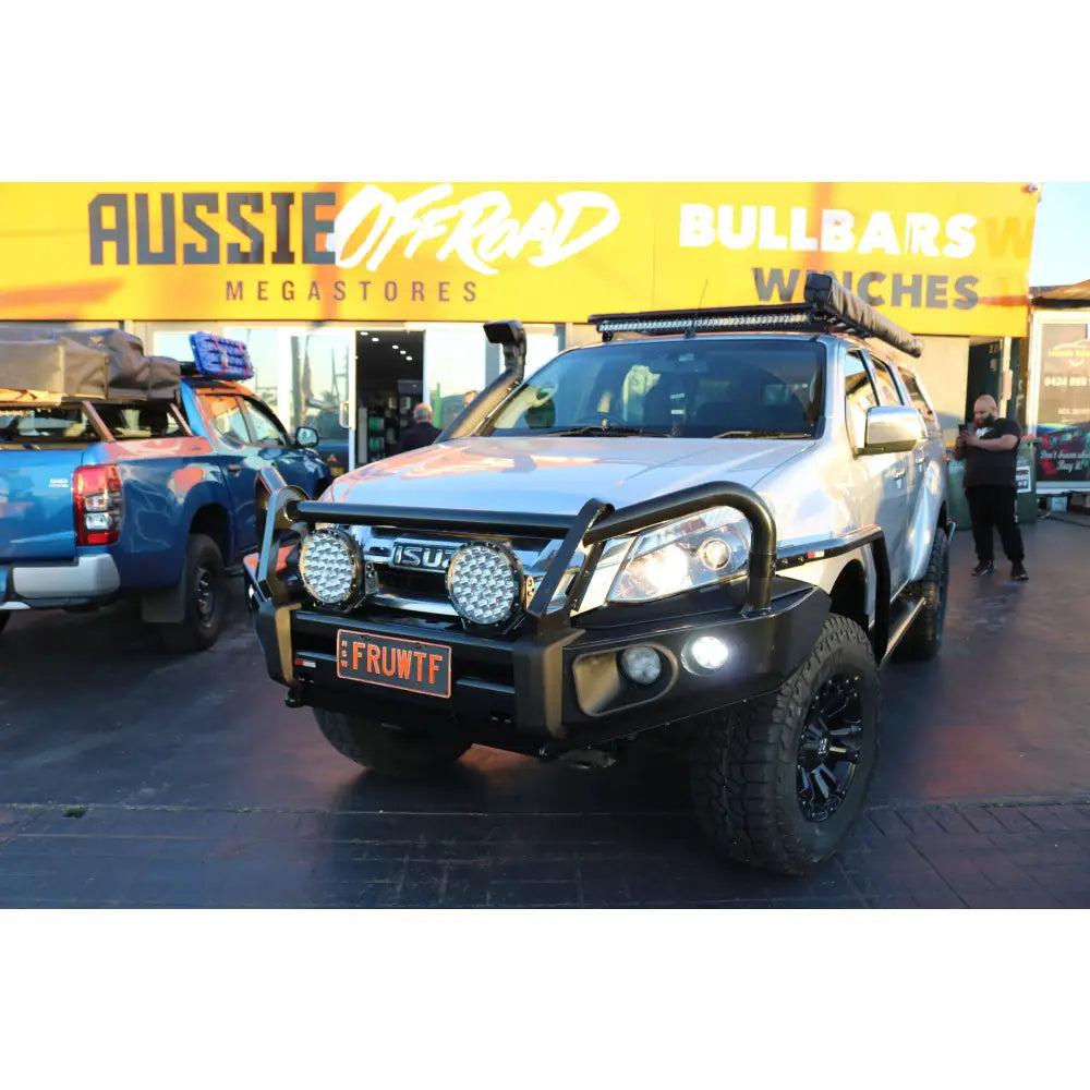 Rockarmor Elite Steel Bullbar - Isuzu Dmax 06/2012-01/2017 (Bar Replacement Eyebrows)