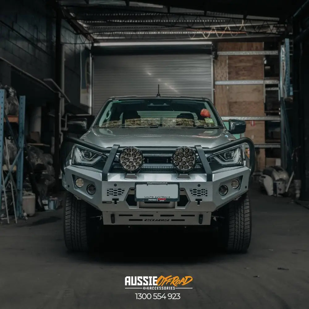Rockarmor Rock Pack, Isuzu Dmax 08/2020-2024 PFL | GT Hoop Bullbar + Rock Sliders - Rock Pack