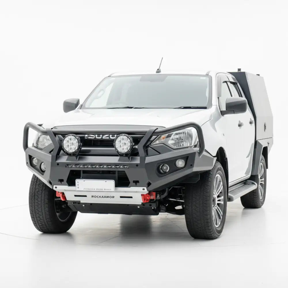 Rockarmor Rock Pack, Isuzu Dmax 2024+ FL | GT Hoop Bullbar + Rock Sliders - Rock Pack